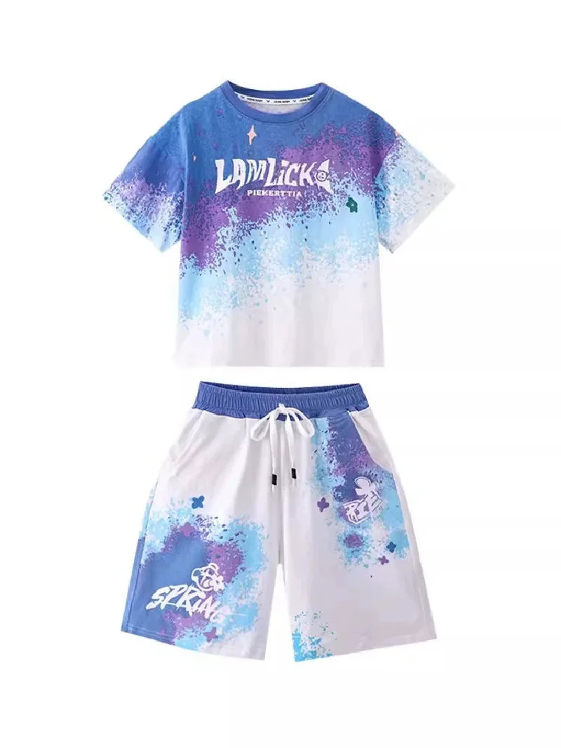 Boys gradient summer set